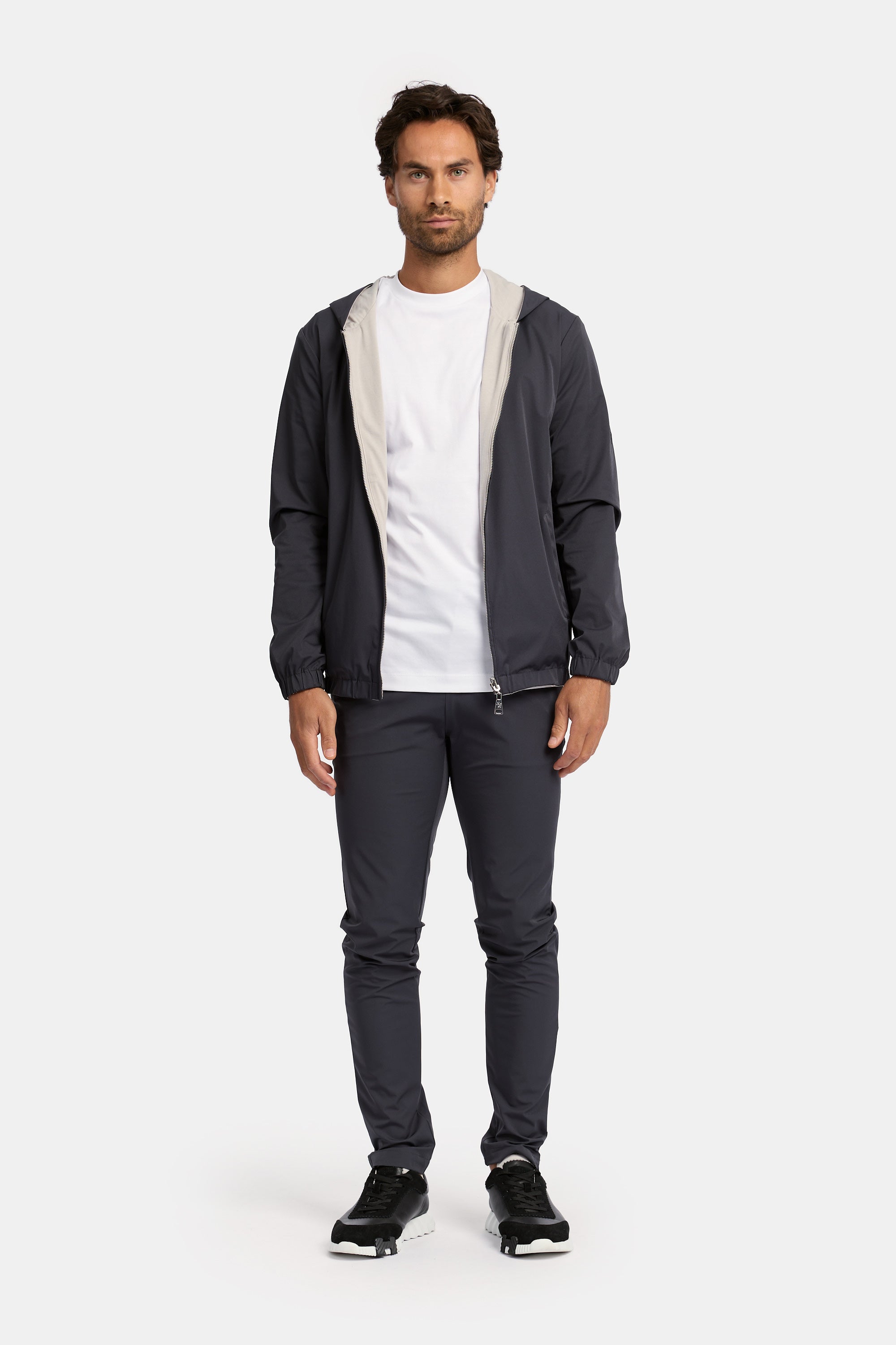 THE CLASSCOM HOODED FULL SET - ANTHRACITE