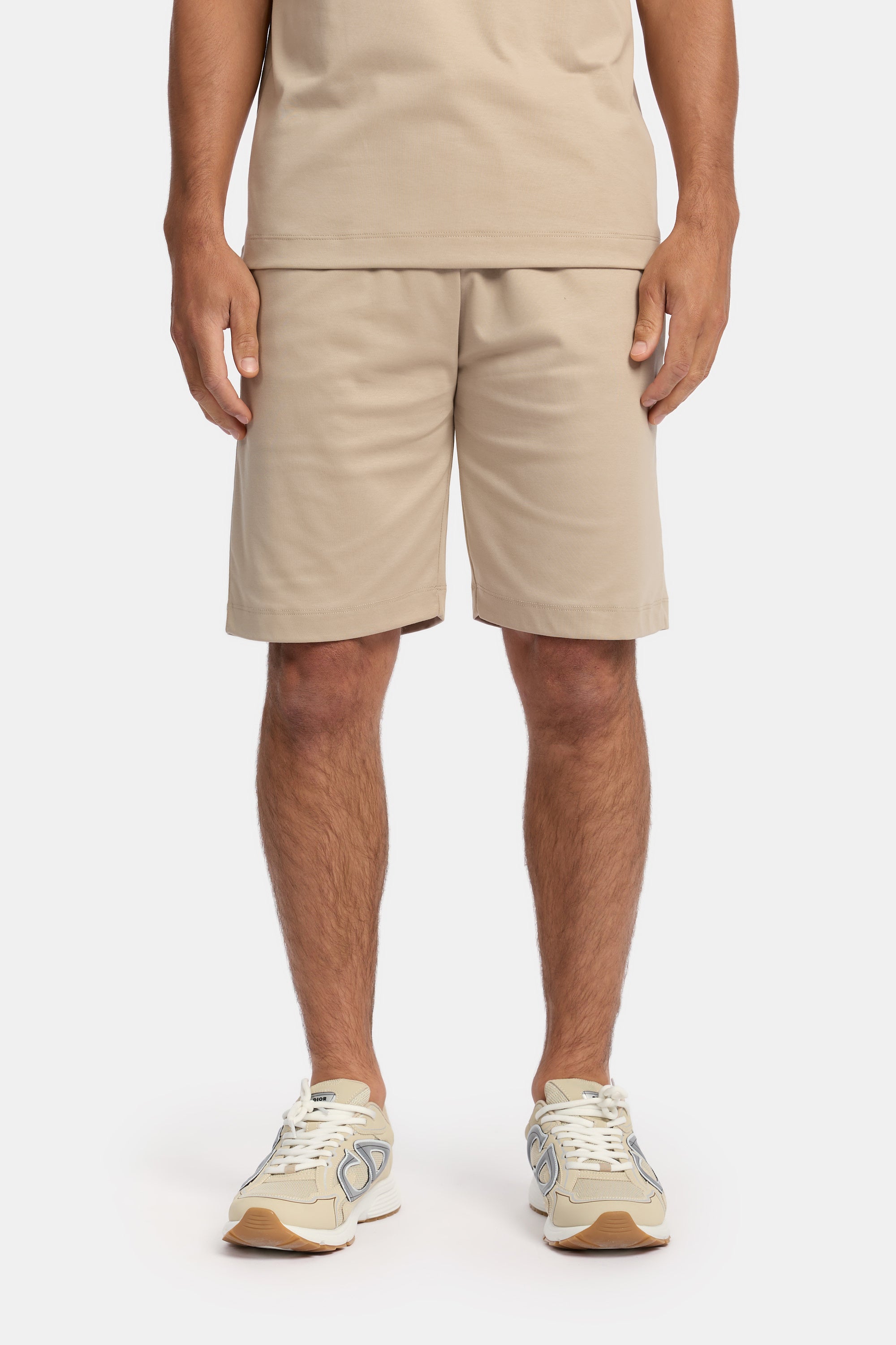 HG MERCERISED COTTON SHORT - DESERT TAUPE
