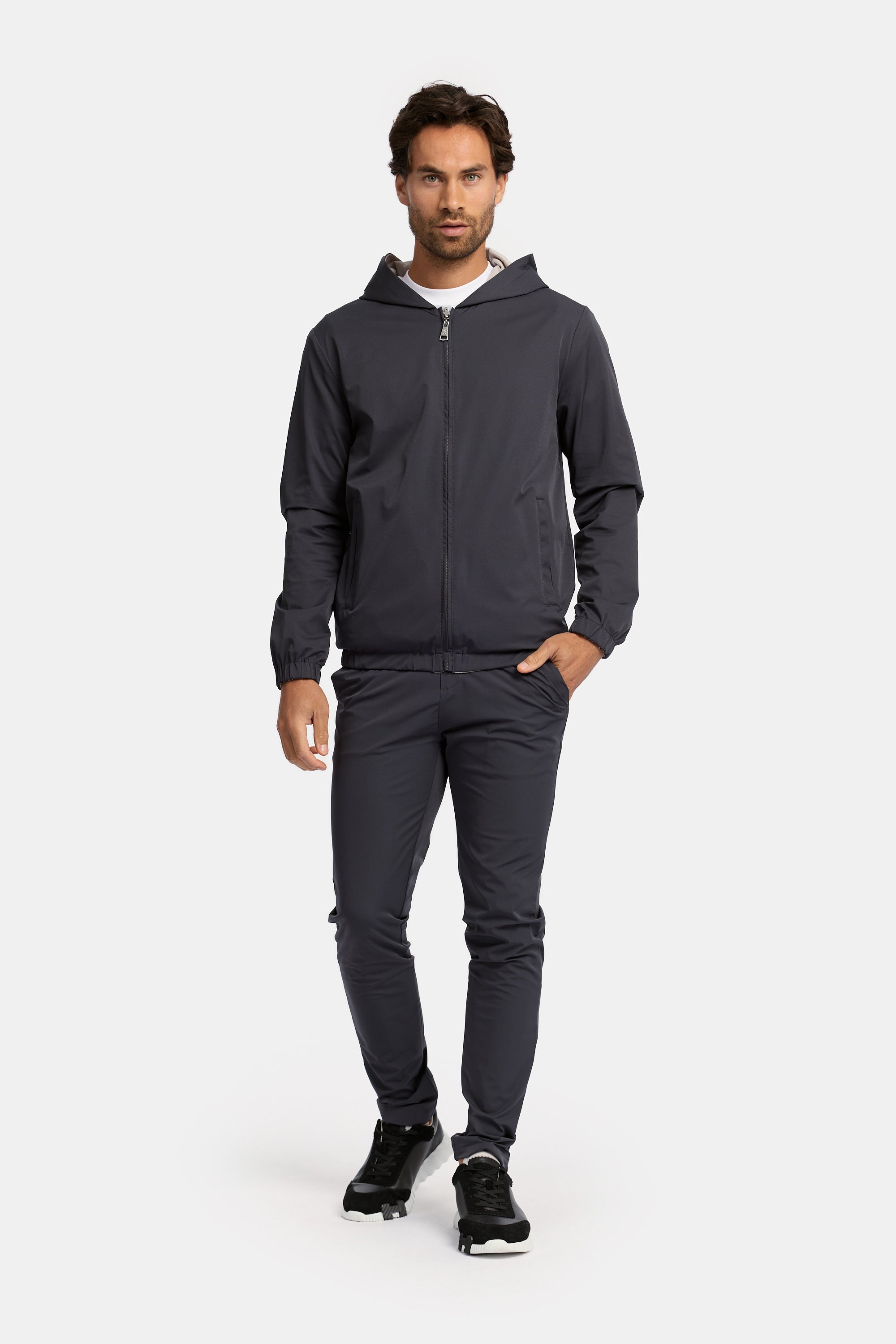THE CLASSCOM FULL SET ANTRACHITE HOODED