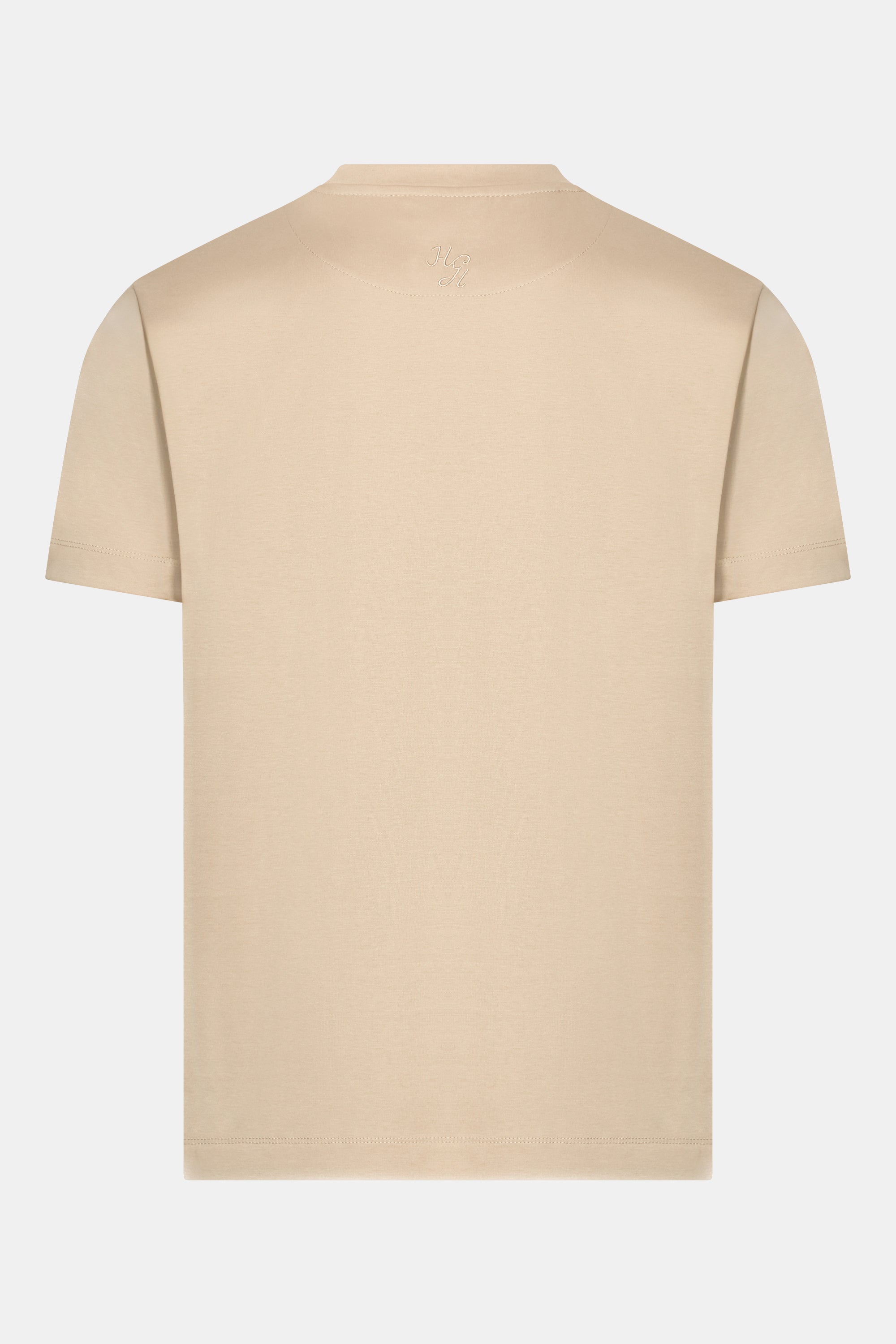 HG MERCERISED COTTON T-SHIRT DESERT TAUPE