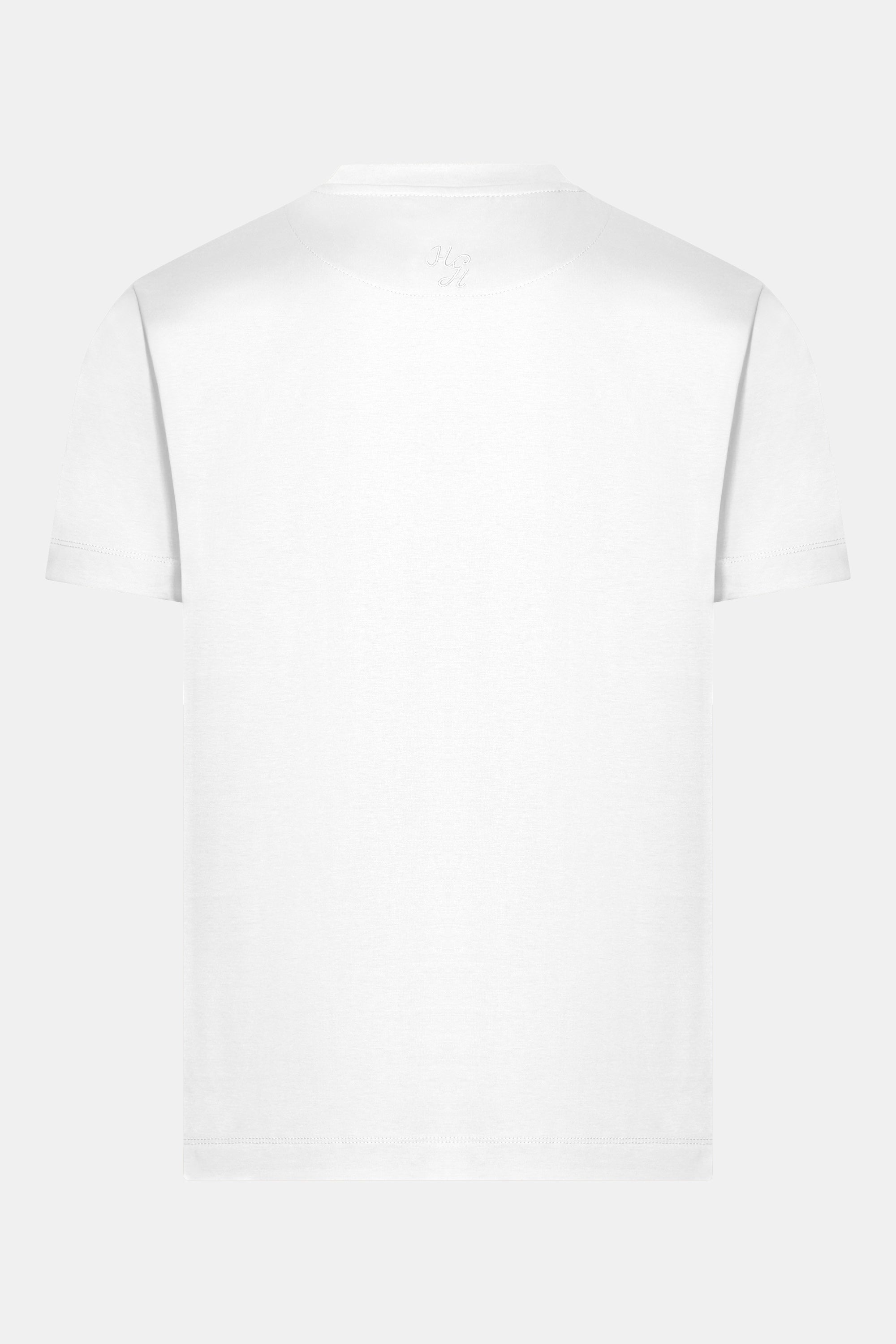 HG MERCERISED COTTON T-SHIRT WHITE