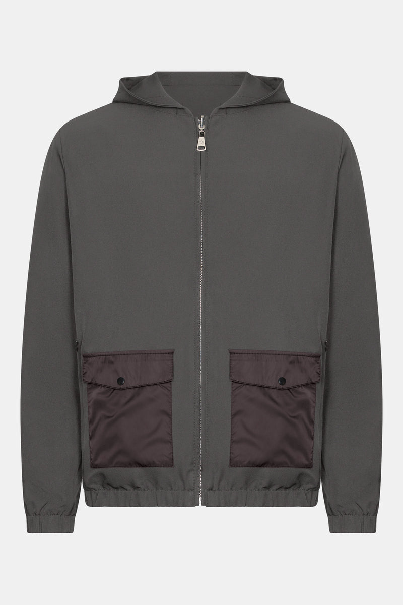 Mono Vest Hooded
