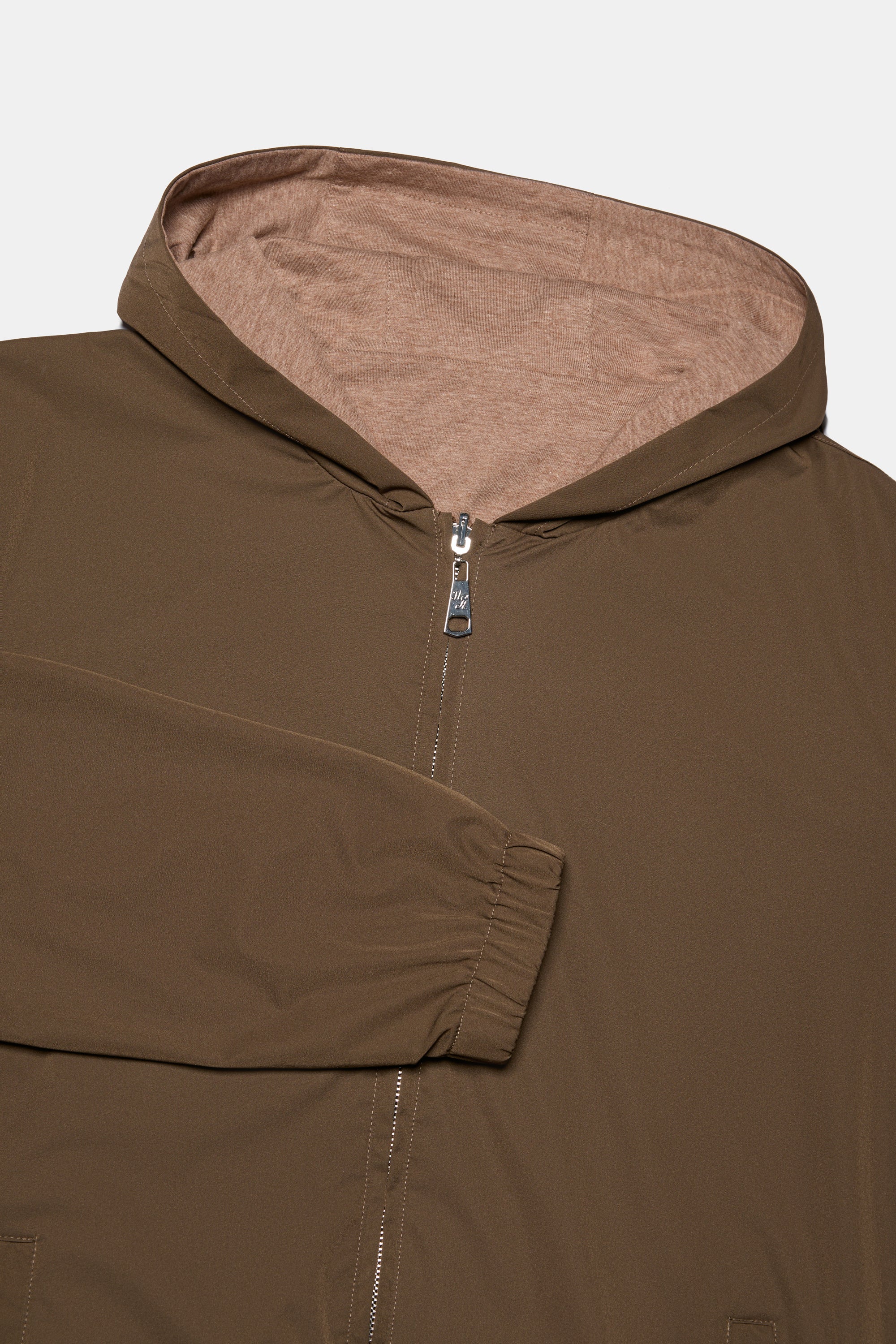 CLASSCOM VEST HOODED – BROWN